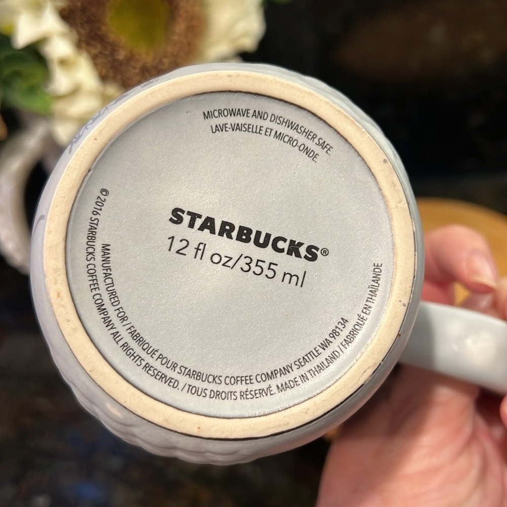 NWOT Starbucks Anniversary Collection 2016 Embossed Mermaid Siren Tail Mug - Picture 6 of 8